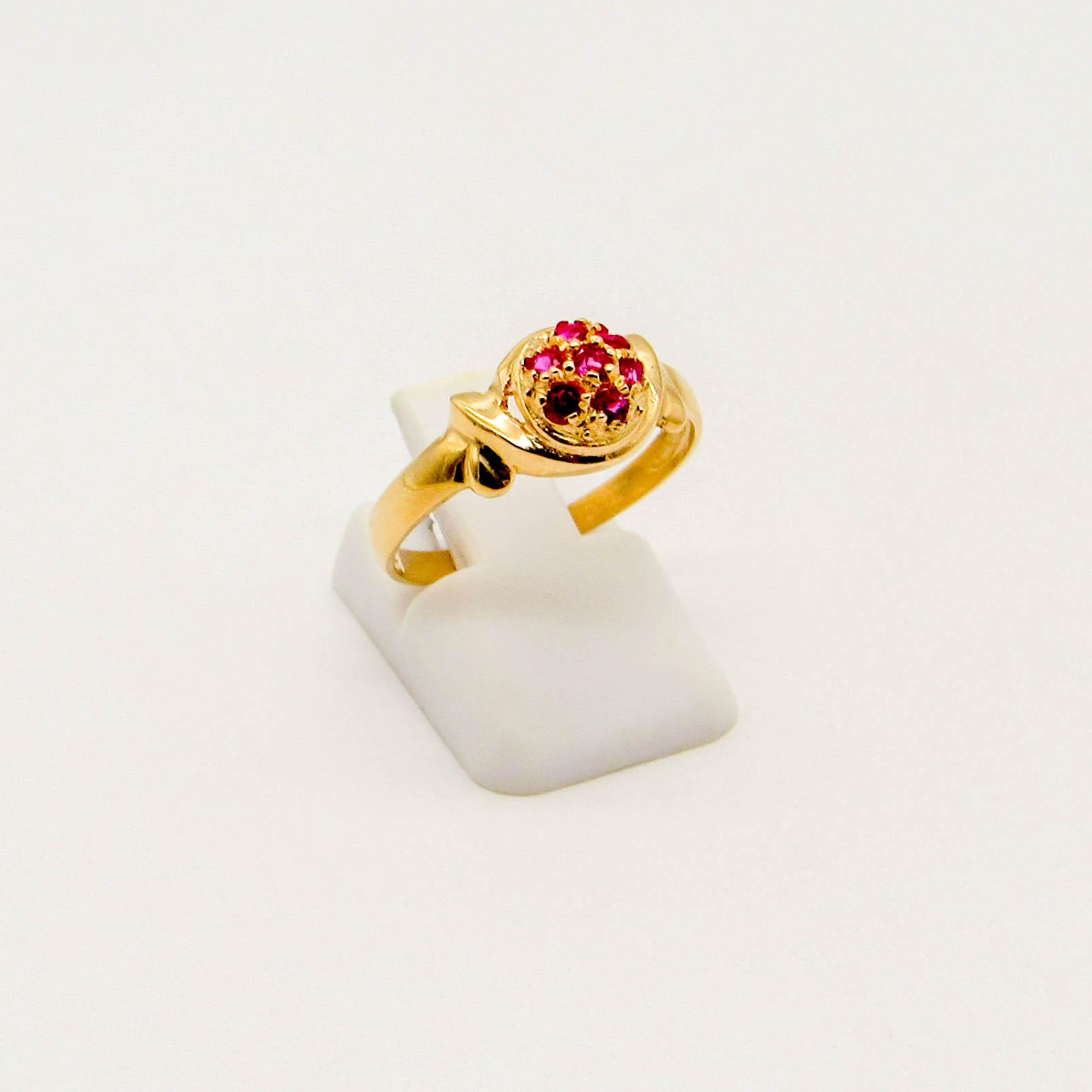 ANILLO FRUTILLA RUBI 3245 /O.ROJO
